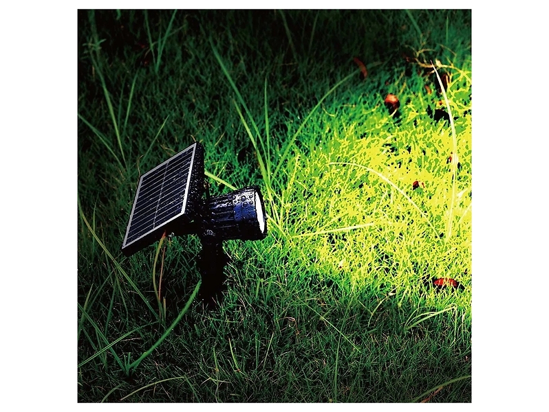 Lampa ogrodowa wbijana w ziemięVT-952 LED z tworzywa sztucznego czarna