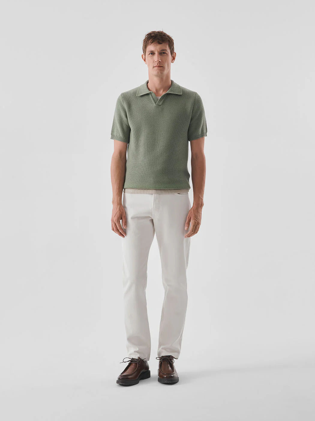 Jean couleur regular en coton