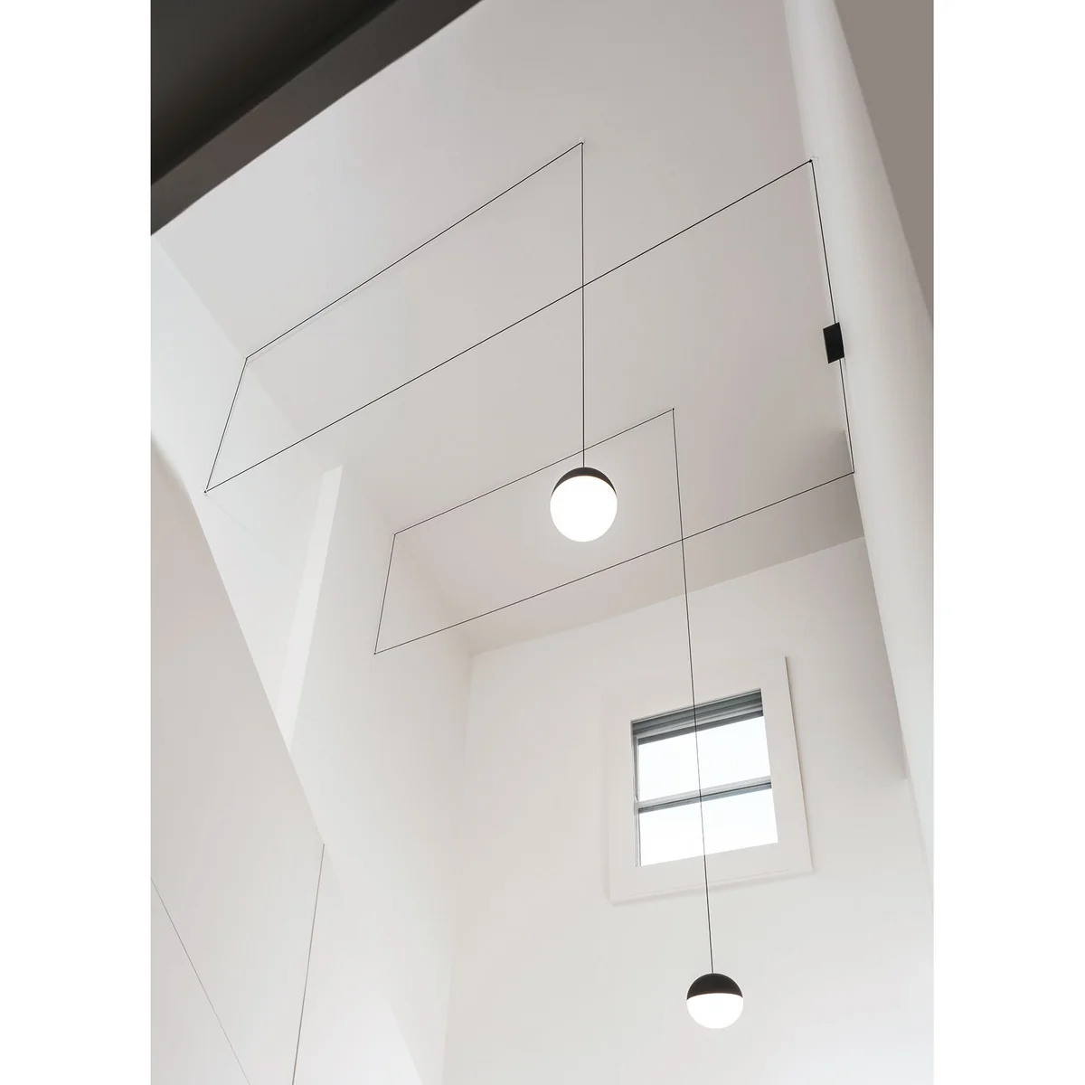 Flos - String Light LED Pendelleuchte Kugelkopf
