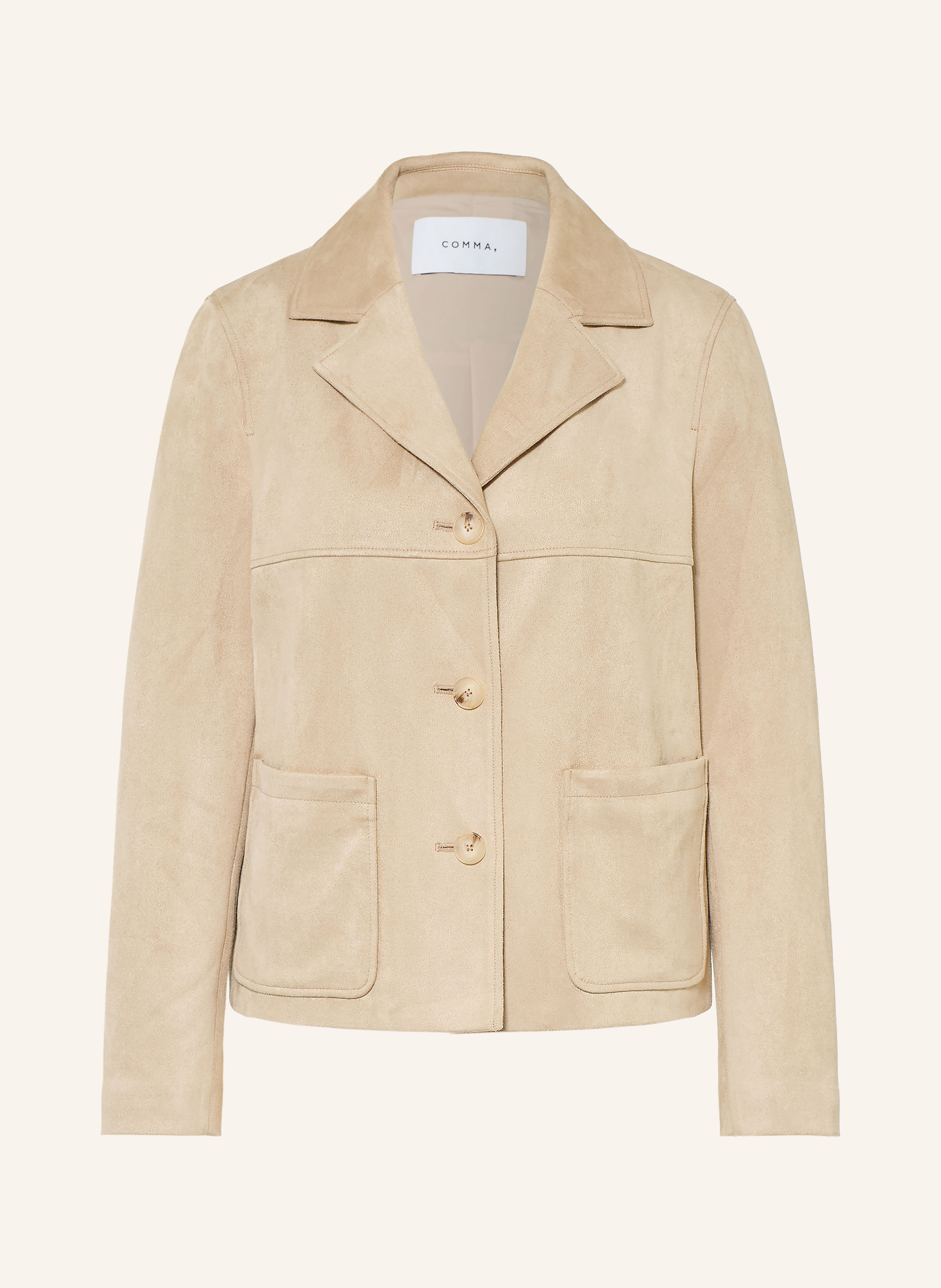 COMMA Jacke in Lederoptik