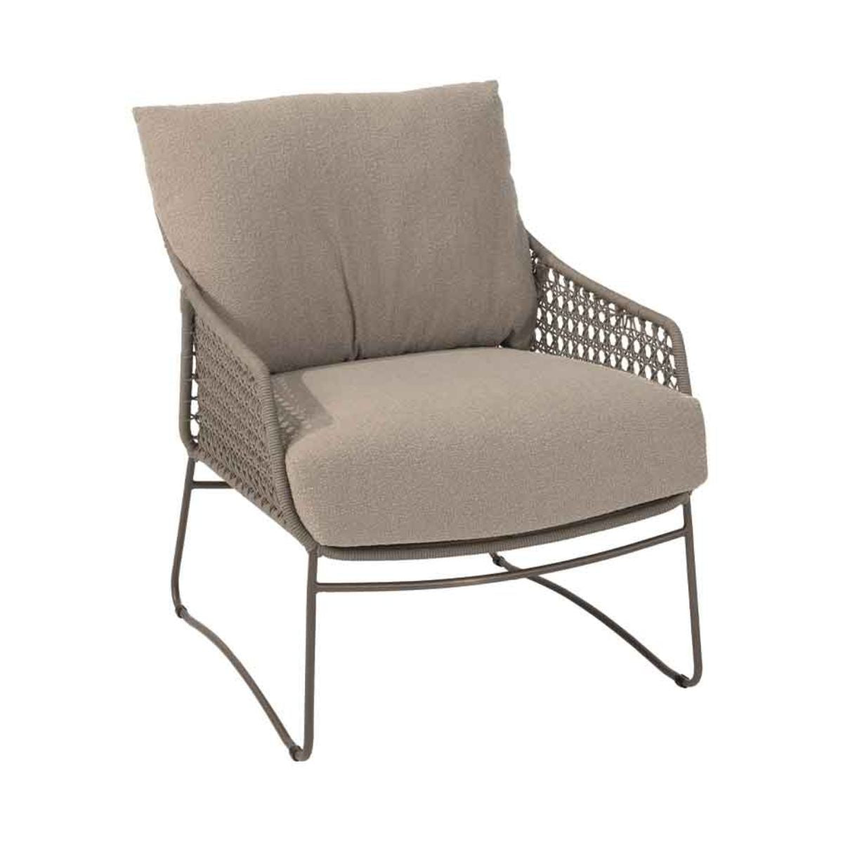 4 Seasons loungestoel Moretti bruin