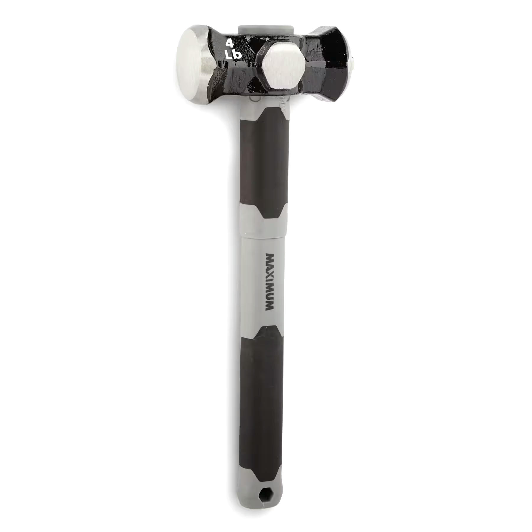 MAXIMUM Sledge Hammer, Comfort Grip Poly Handle, 4-lb