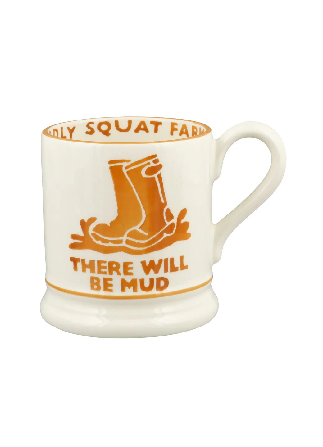 Diddly Squat Farm There Will Be Mud 1/2 Pint Mug