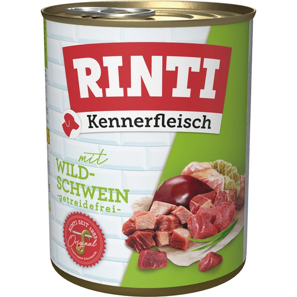 Hunde-Nassfutter »Kennerfleisch«, WildschwEin, 1 Dose