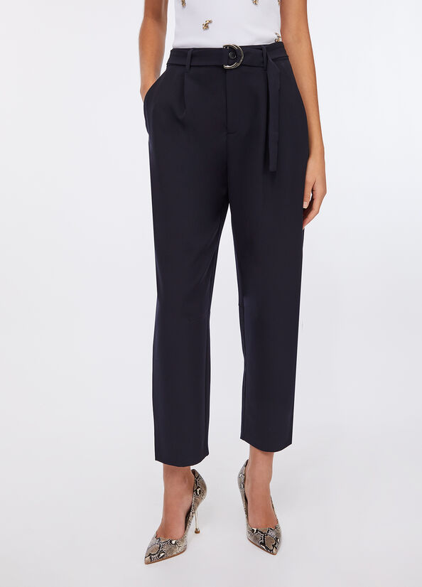 Pantaloni balloon con pince