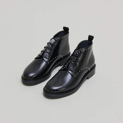 Derbies hautesen cuir noir | DUTRONC