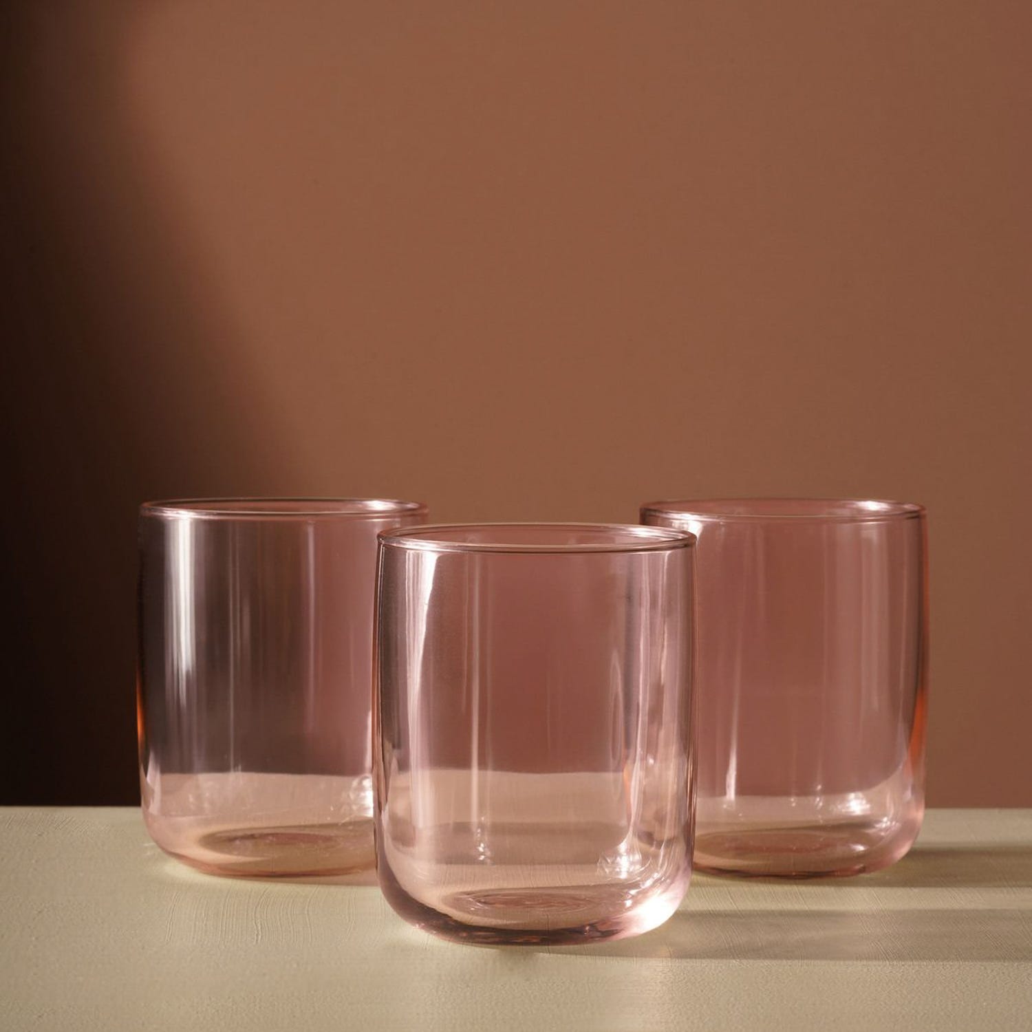 Set 6 bicchieri rosa 280 ml