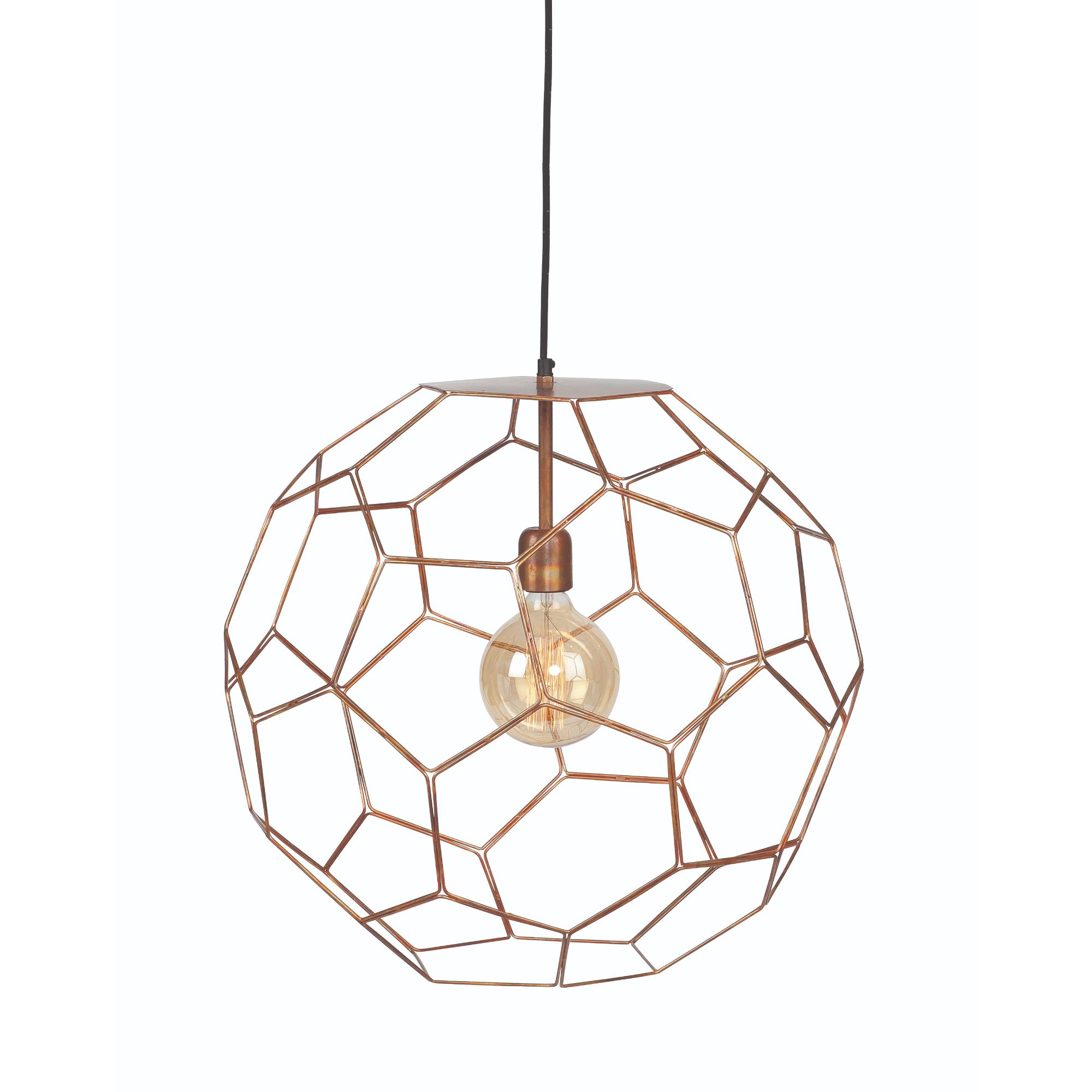 it's about RoMi hanglamp Marrakesh - brons - Ø34cm