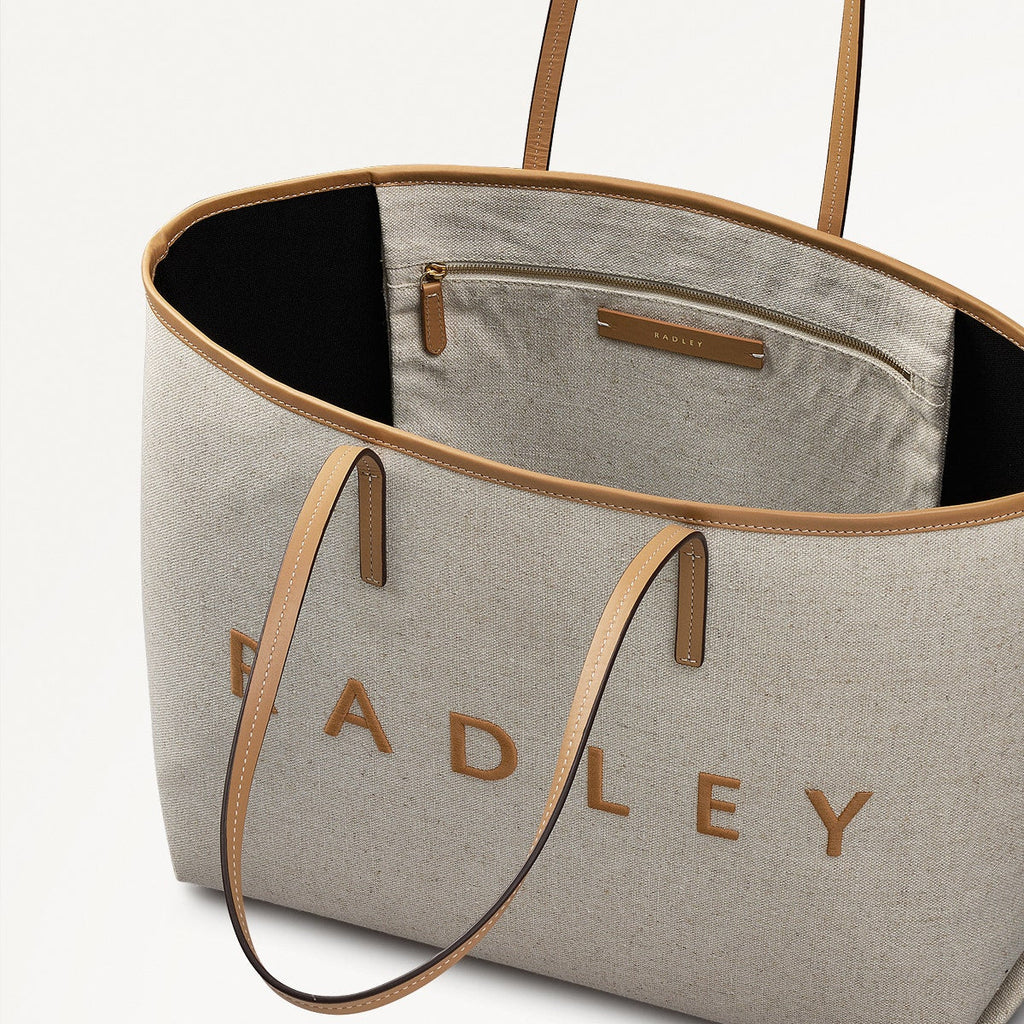Sutherland Row - Large Open Top Tote Bag
