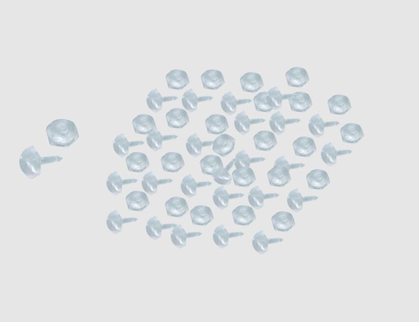 Faltenstecker Transparent