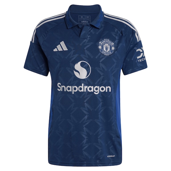 Manchester United adidas 2024/25 Away Replica Jersey - Navy