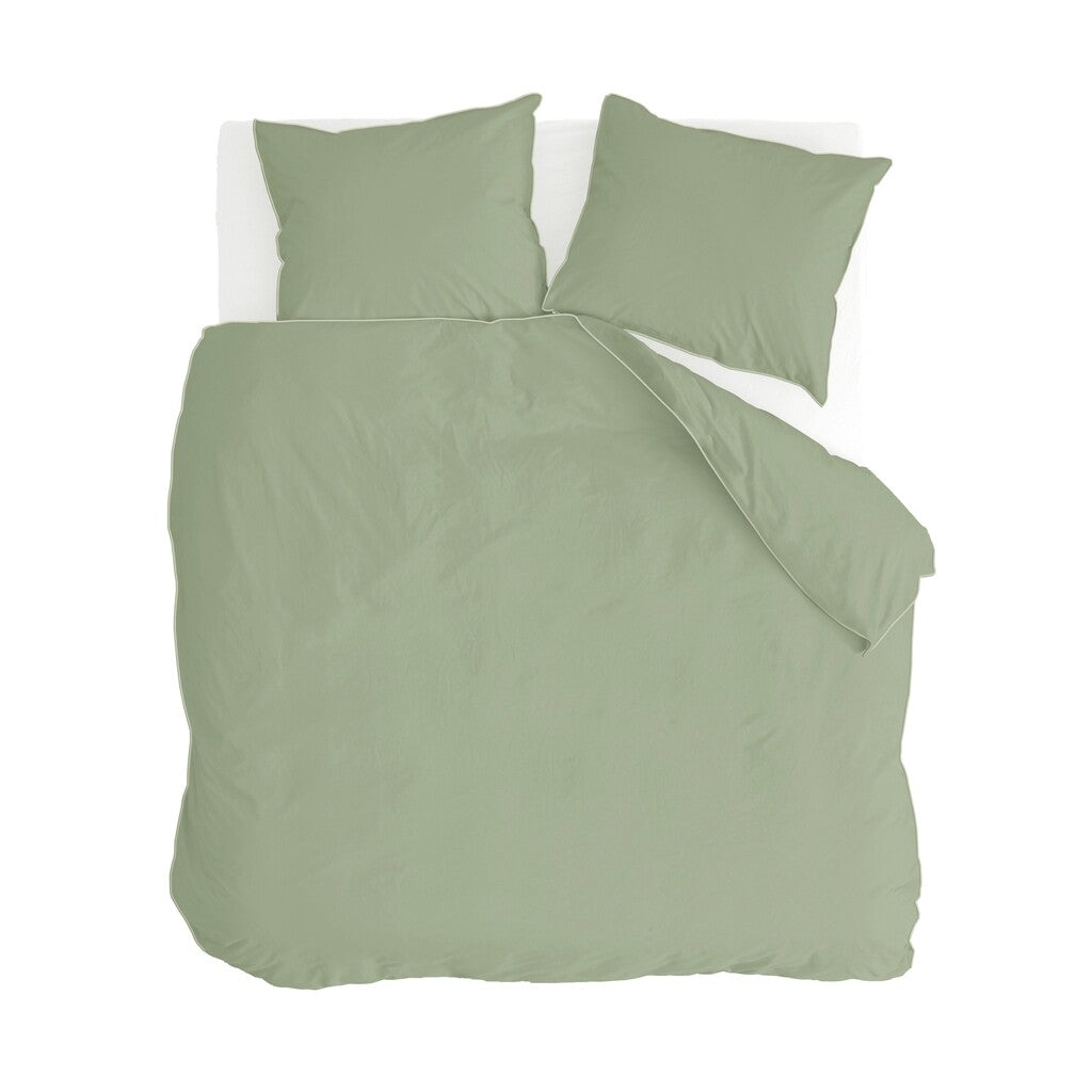 Walra - Dekbedovertrek Sweet Softy - 260x220 cm - Groen