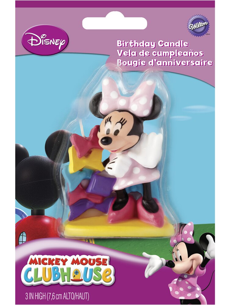 Minnie Mouse Birthday Candle