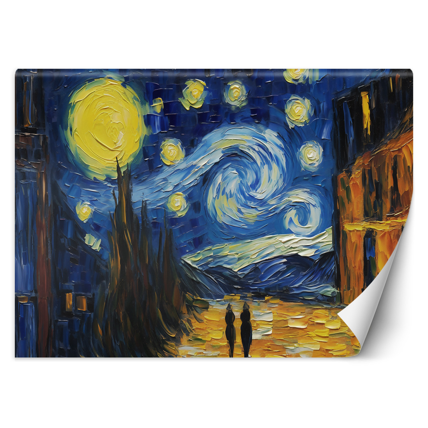 Feeby Fototapeta, Gwiaździsta noc - V. van Gogh 150x105