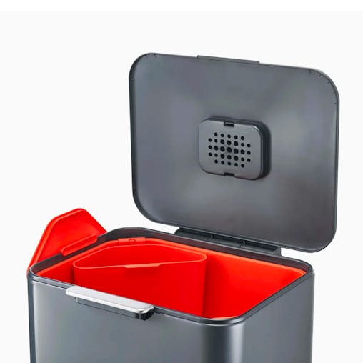 Joseph Joseph Totem Max Waste Separation 60L Bin Graphite 30062