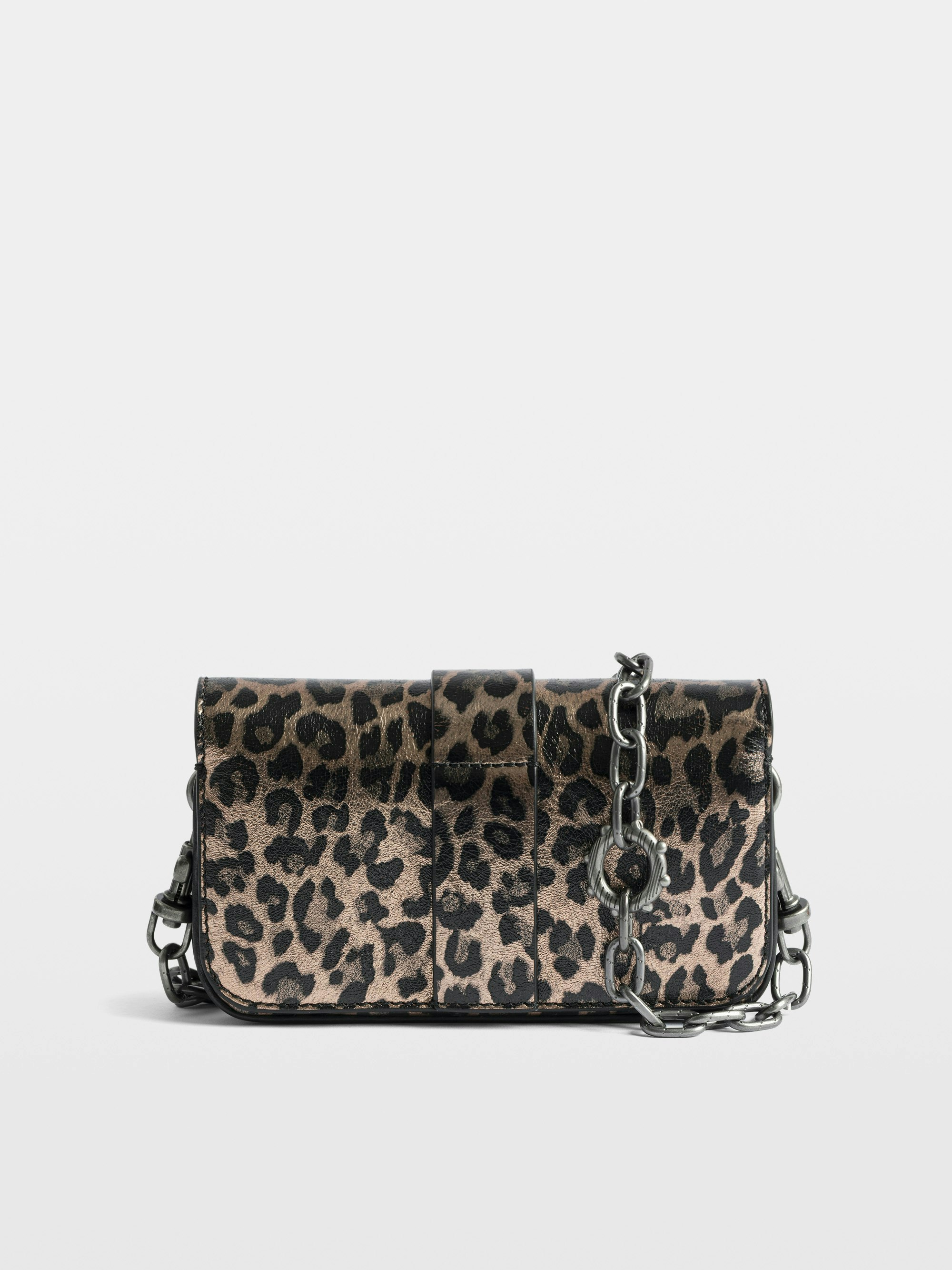Sac Kate Wallet Metal Leopard