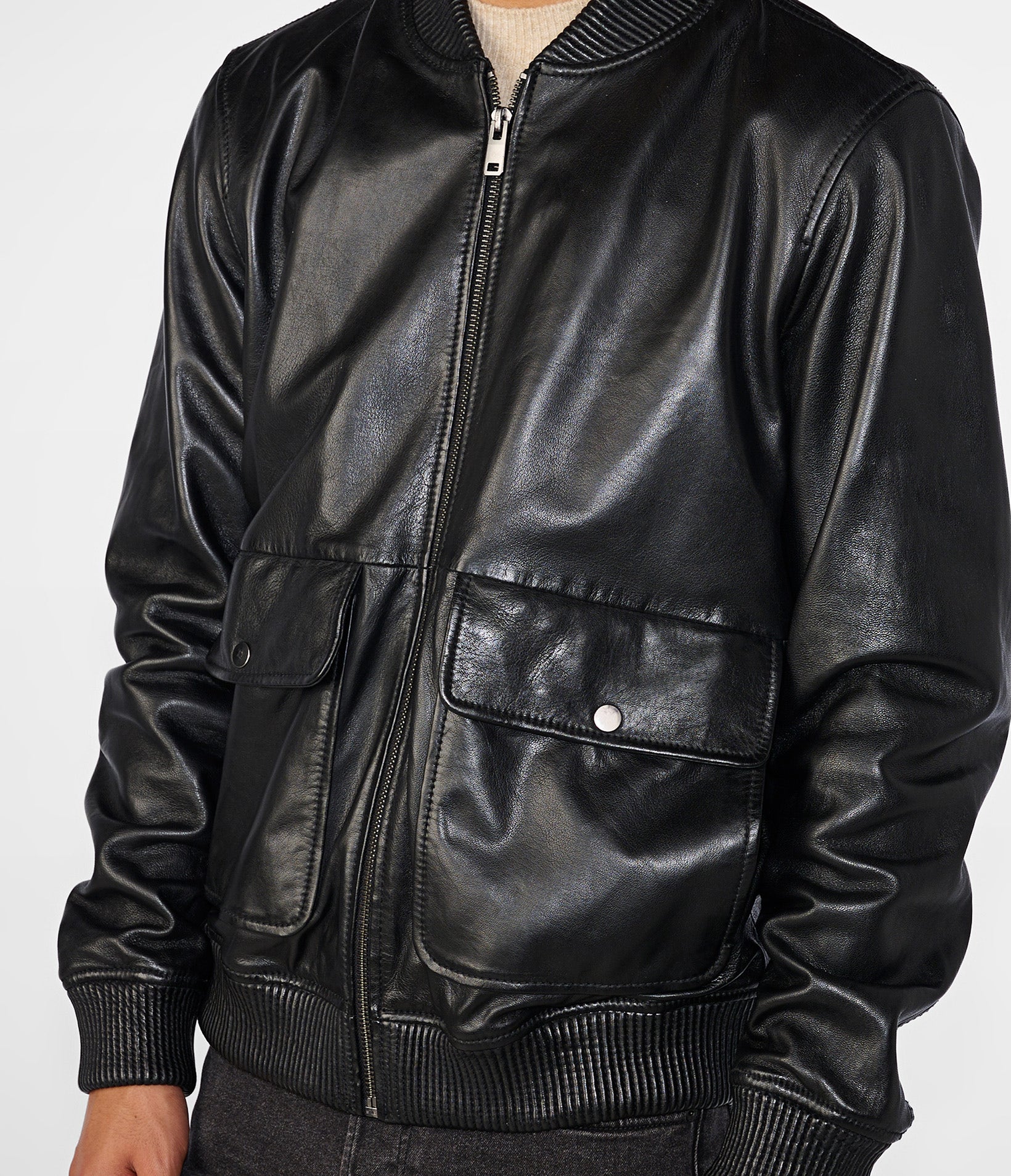 Miles Patch Pocket Bomber Jacket