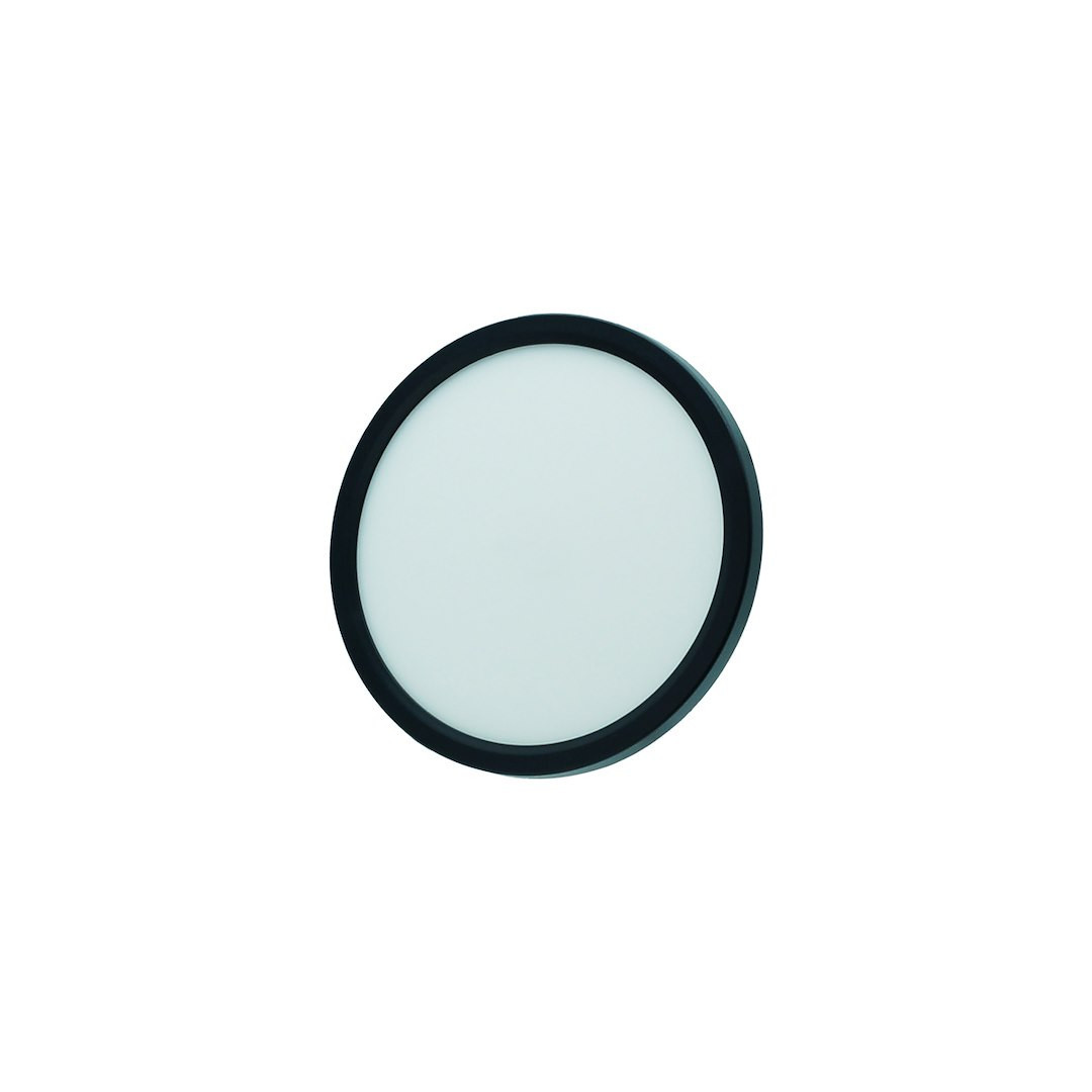 Plafon DENVERokrągły czarno-biały LED 1x18W 23cm 1800lm IP20 IdeaLED