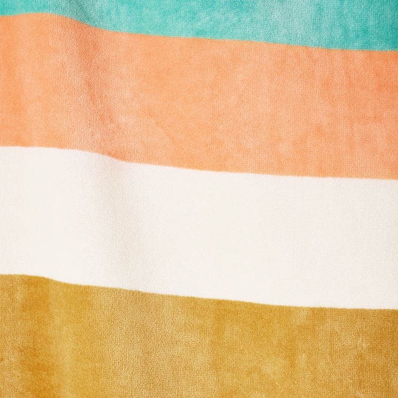Velour Paradise Multi Stripe Beach Towel