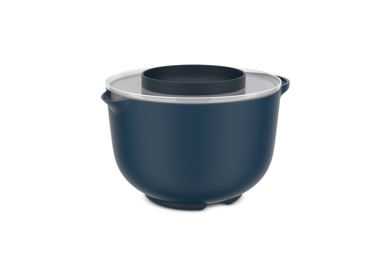 beslagkom chef it 3000 ml met spatdeksel - navy