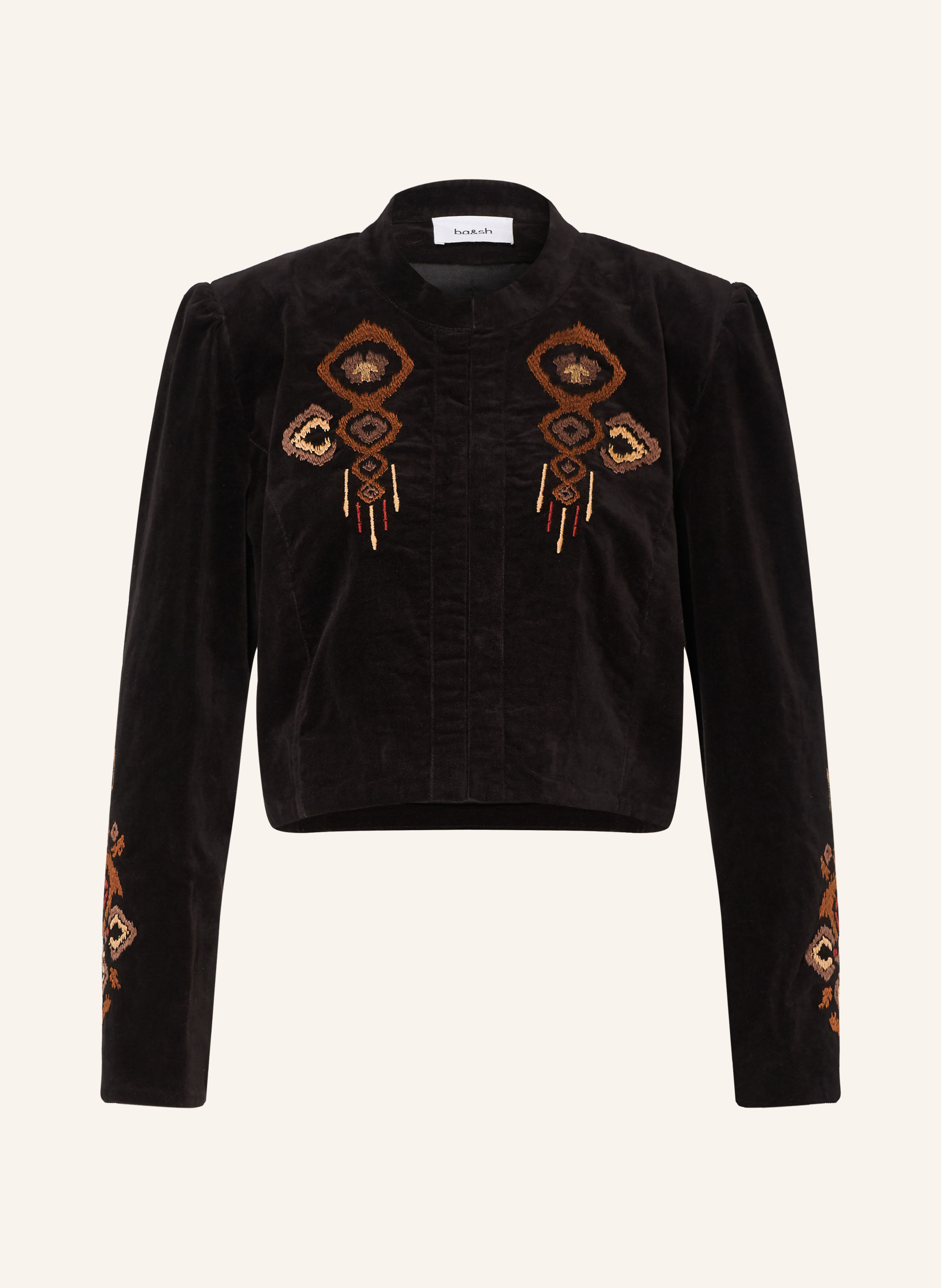 ba&sh Kastenjacke BAYA aus Samt