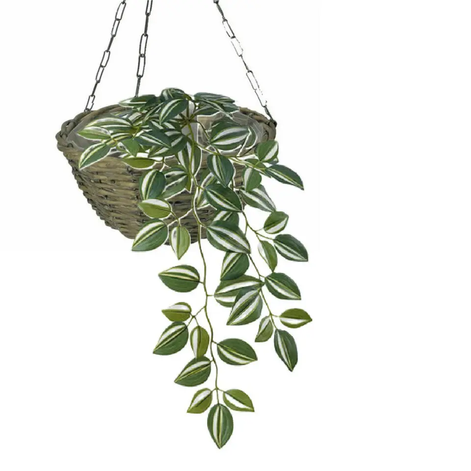 Vd Leeden Hangmand Wilg �?D30 x H15 cm - gevlochten - hangend