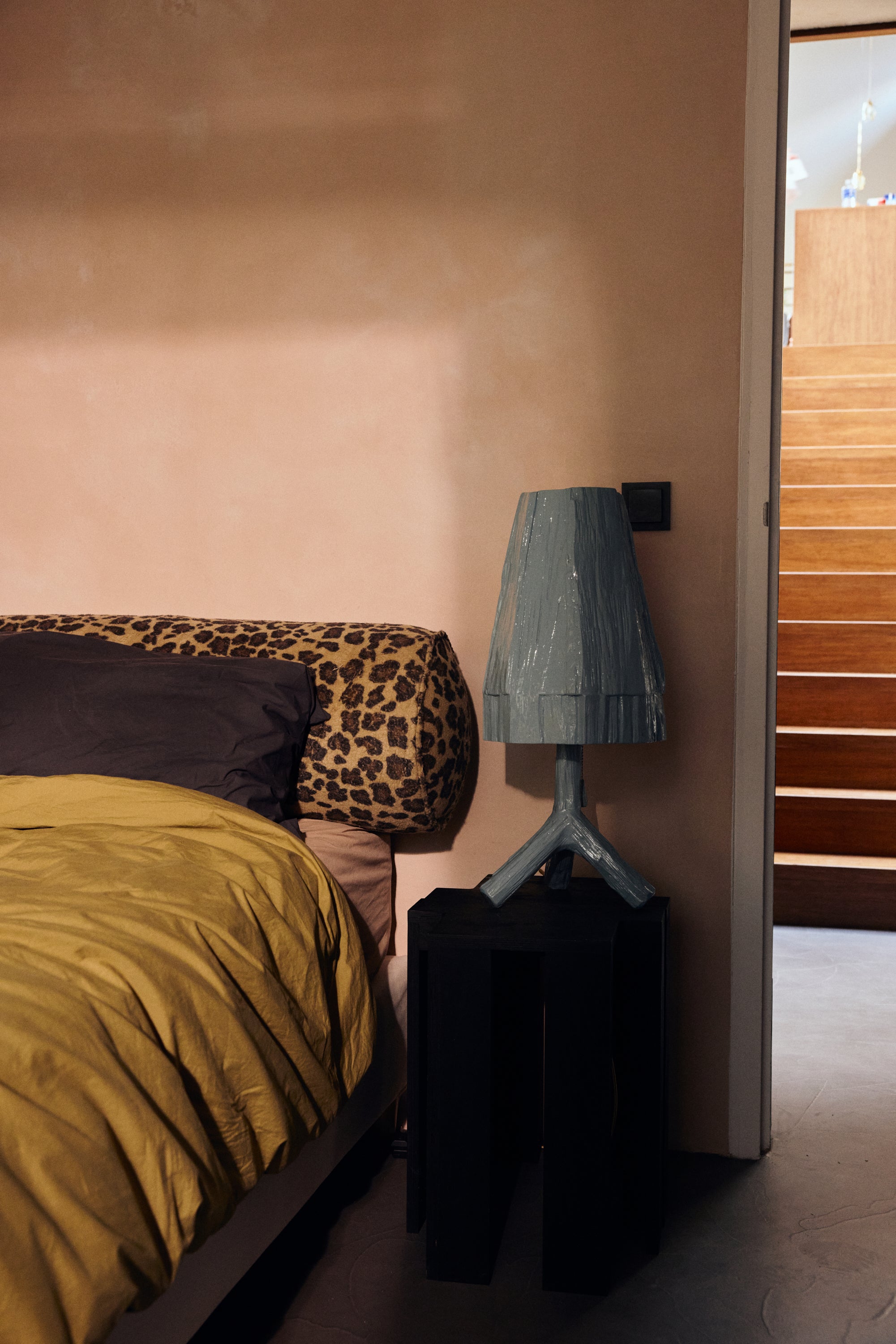 HKliving Teun Zwets Tafellamp - Sky Blue