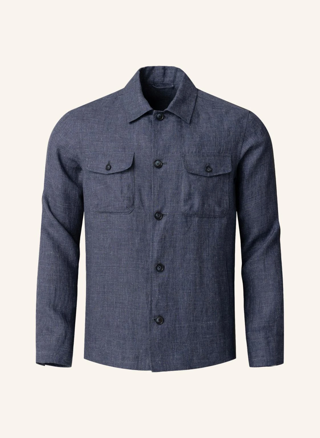 ETON Overshirt Mit Taschen Aus Leinen