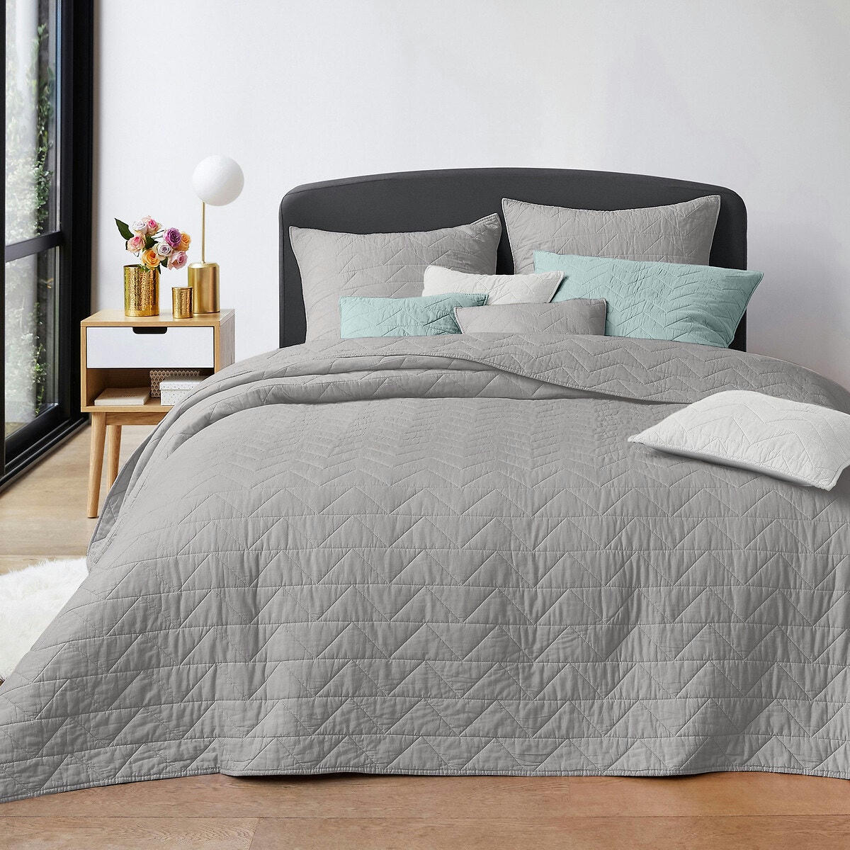 Boutis matelassé coton Zig Zag SCÉNARIO