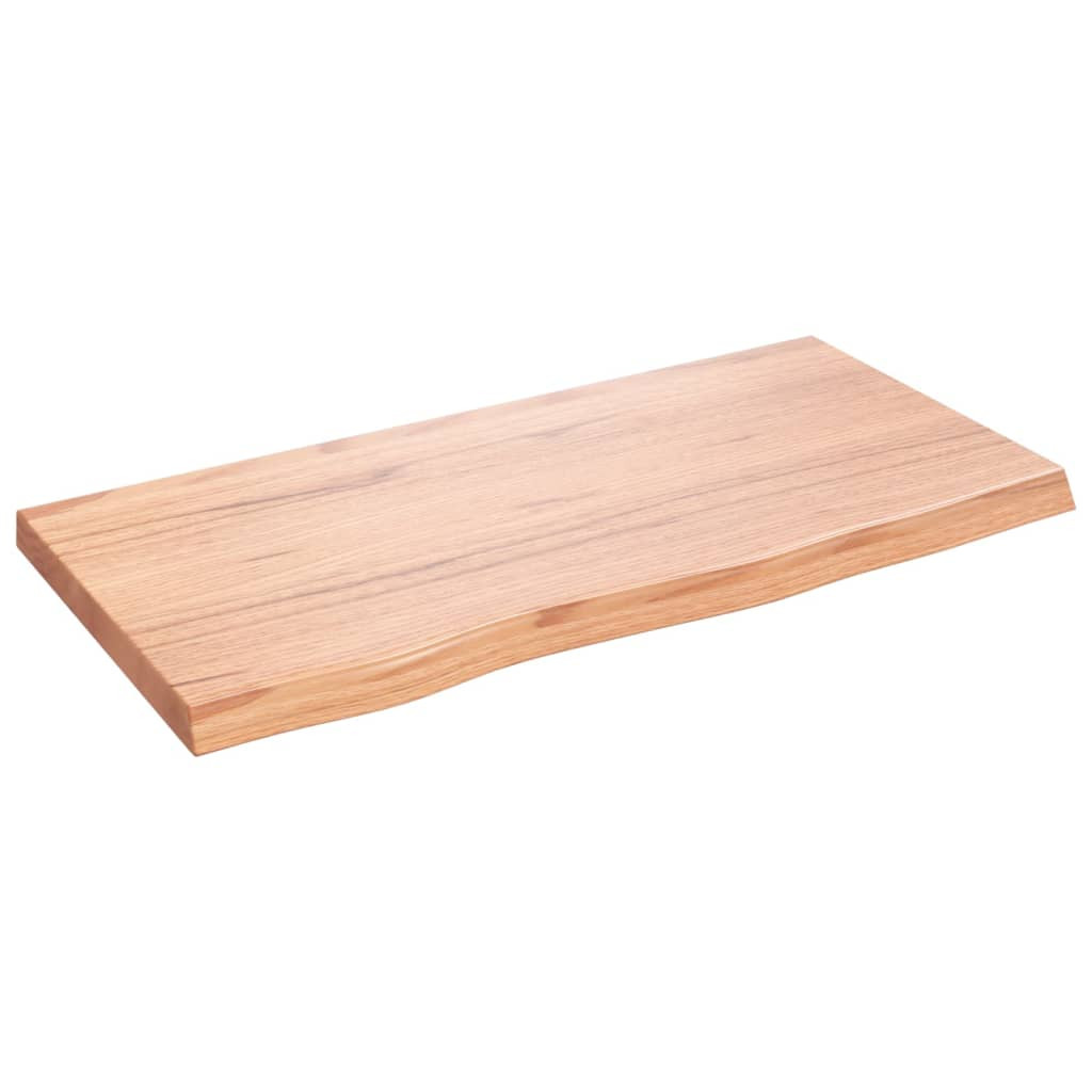 VidaXL Półka brązowa 80x40x(2-4) cm
