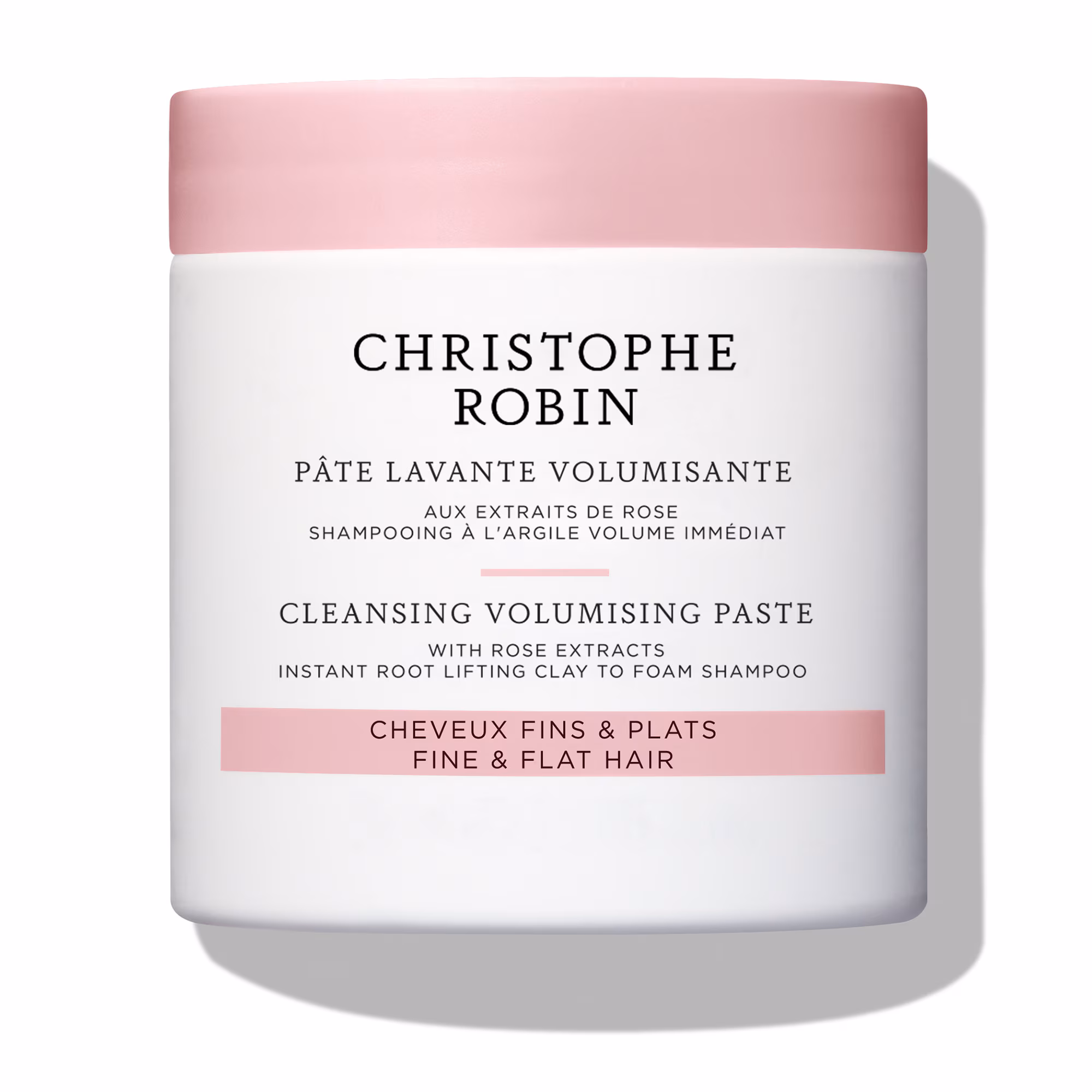 VOLUMEPâte lavante volumisante aux extraits de rose