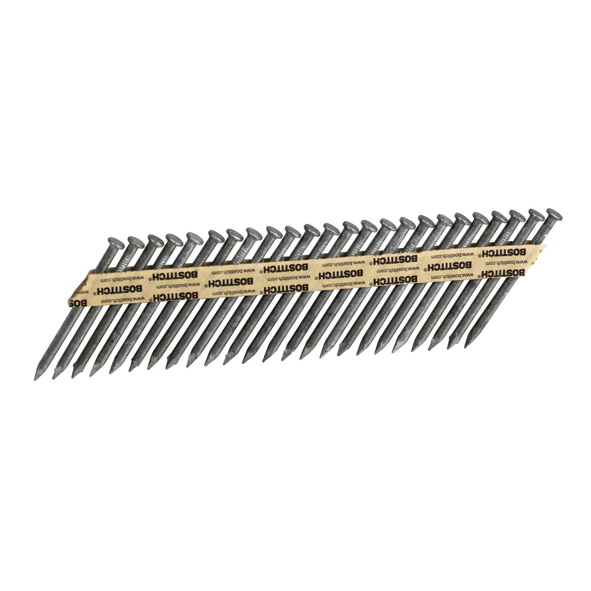 Bostitch 35-Degree Paper Tape Metal Connector Nails, 2-1/2-in x 0.148-in, 1000-pk