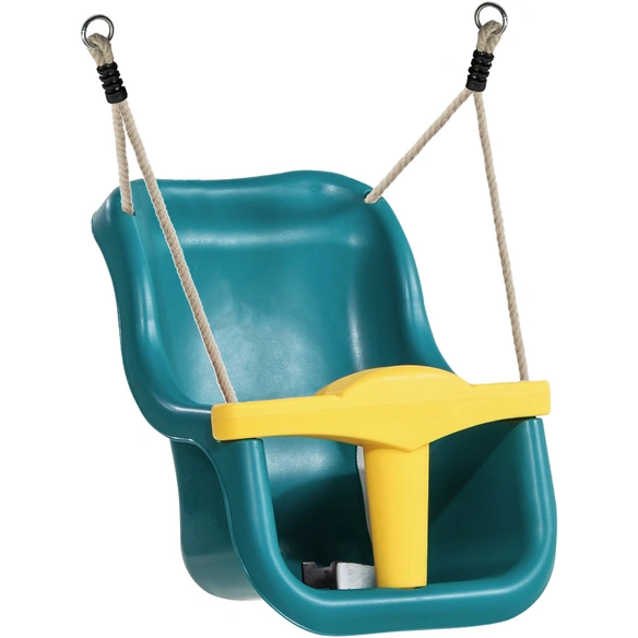 Babyschaukel, Holz/hemlockHolz/Kunststoff/hart_polyethylen_hdpe