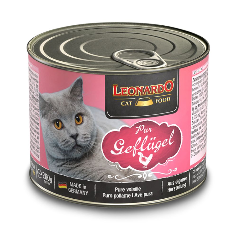 Leonardo cat food All Meat 6 x 200 g