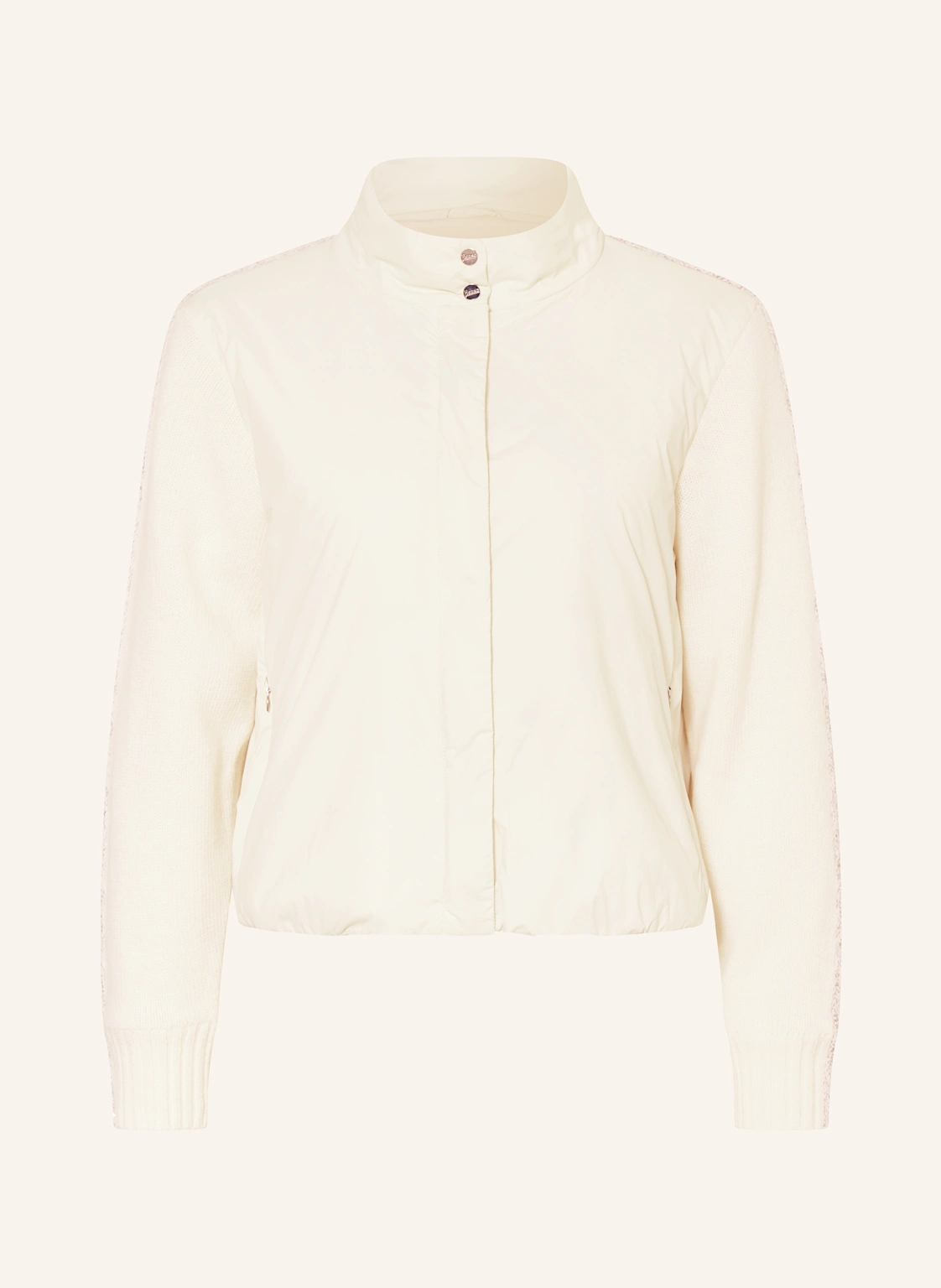 HERNO Strickjacke im Materialmix
