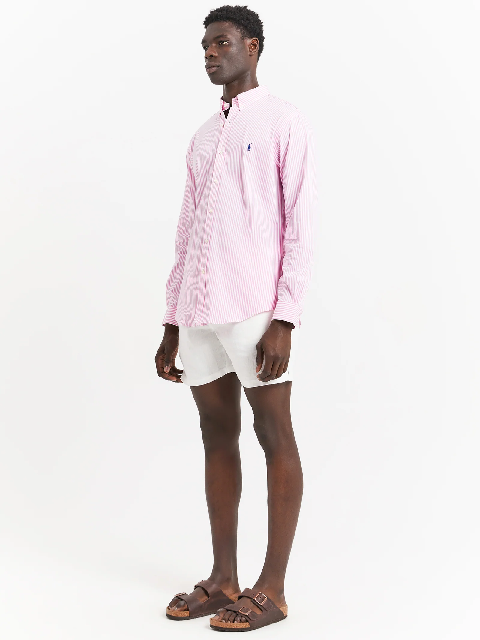 60/1 Striped Poplin Shirt