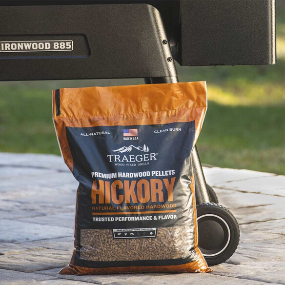 Sac de pellets Hickory 9 kg - Traeger