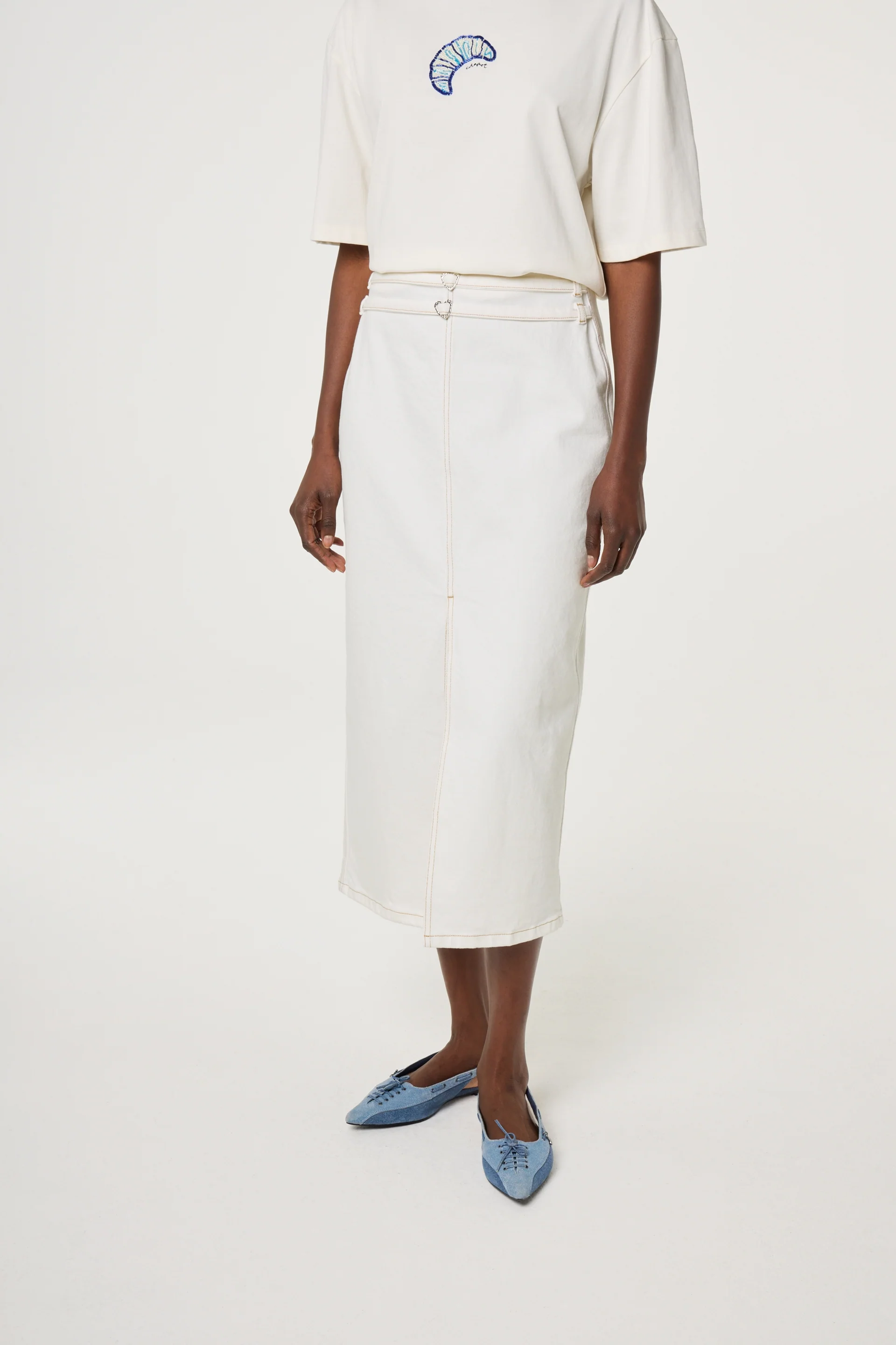 Nika skirt | Cream White