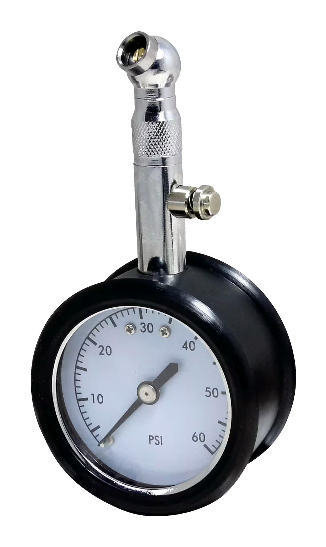 Certified Tire Pressure Gauge, w/ Dial, 0-60 PSI