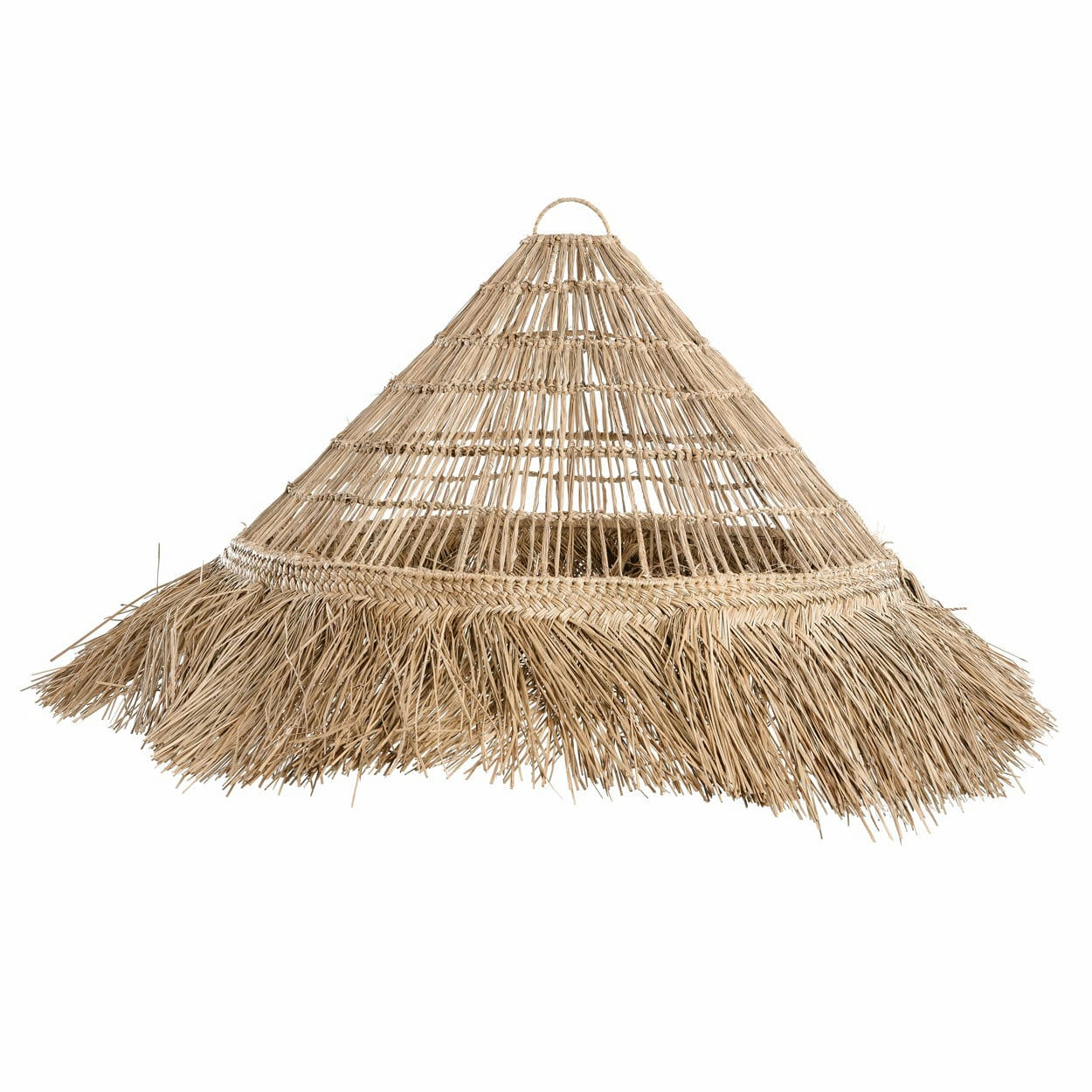 SUMMER VIBES - Abat-jour en herbe naturel 90x45