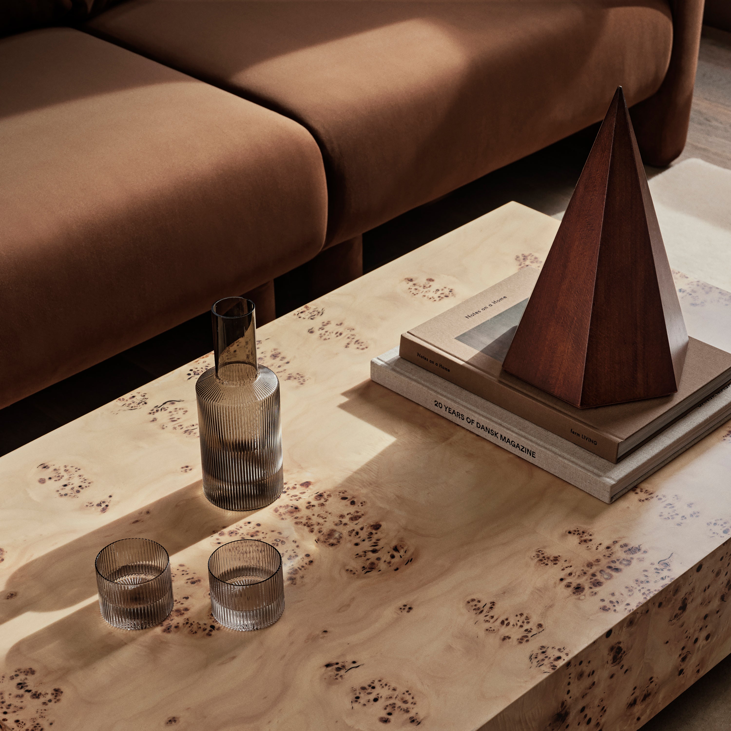 Ferm Living Burl Salontafel - Naturel