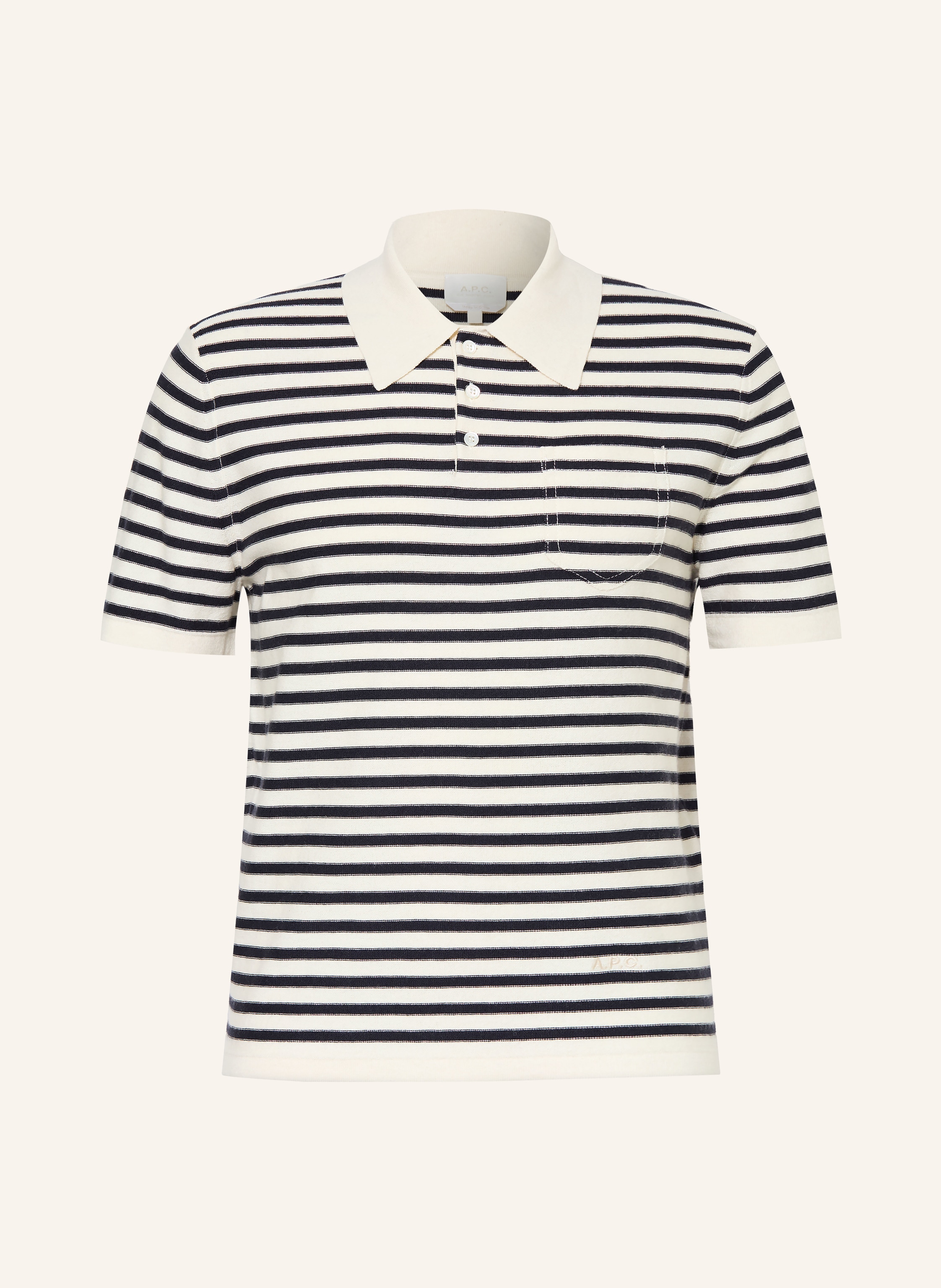 A.P.C. Strick-Poloshirt ELIOT