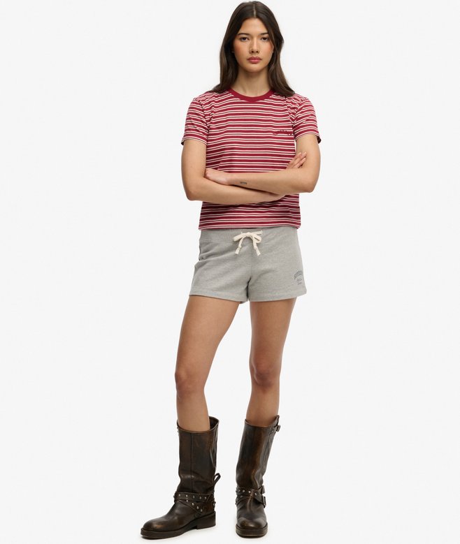 Athletic Essentials Jersey Script Shorts