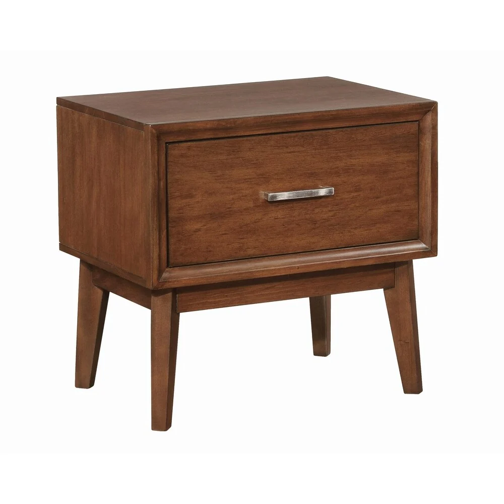 Montgomery Medium Mango 5-piece Storage Bedroom Set with 2 Nightstands