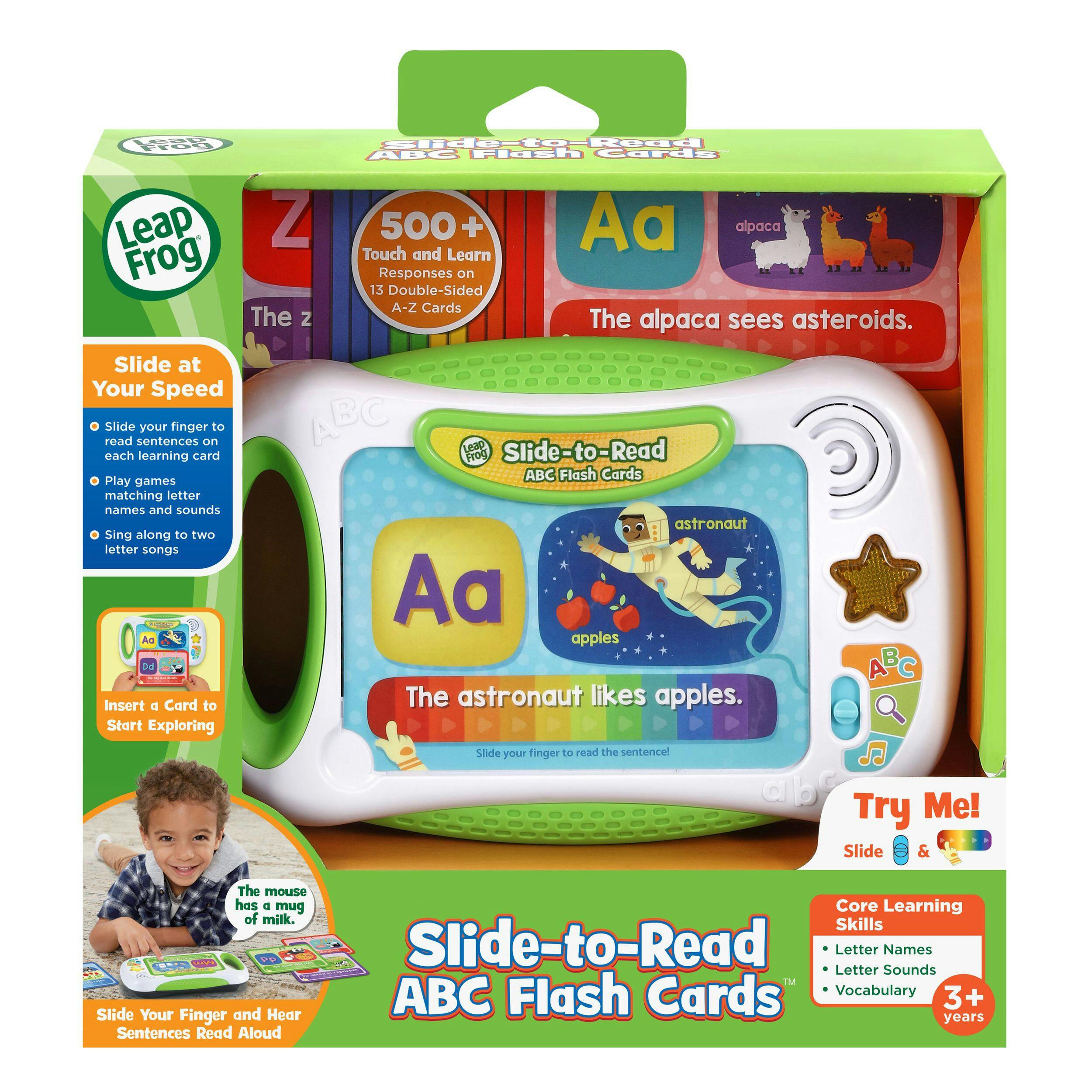 LeapFrog Slide-to-Read ABC Flash Cards, English