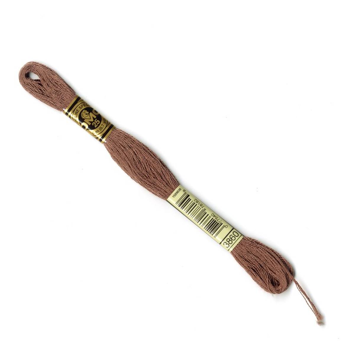 DMC Brown Mouline Special 25 Cotton Thread 8m (3860)