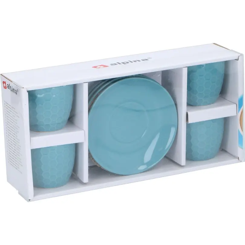 Espressotasse mit Untertasse 4er-Set Espresso-Set