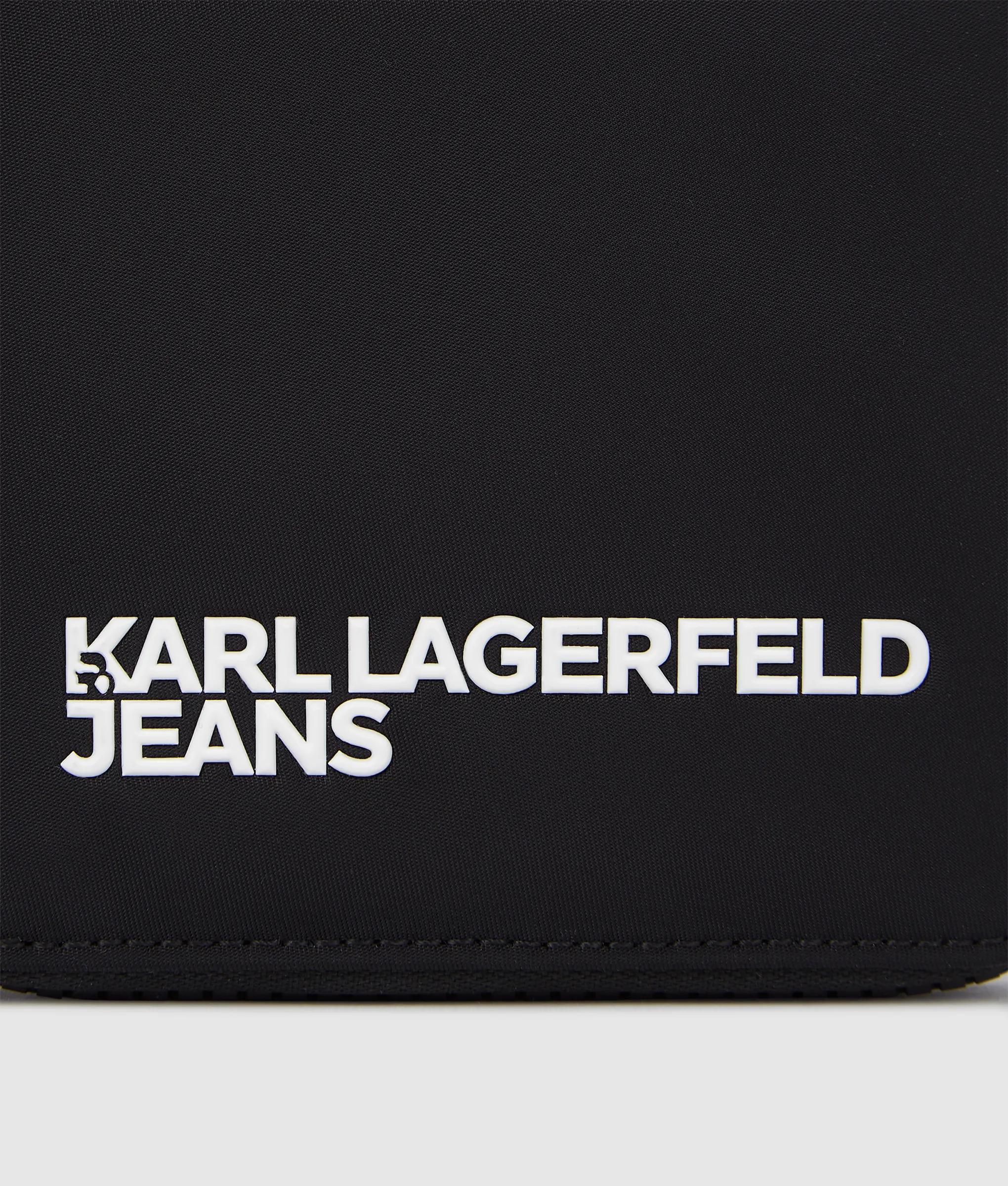 Portefeuille à logo en nylon