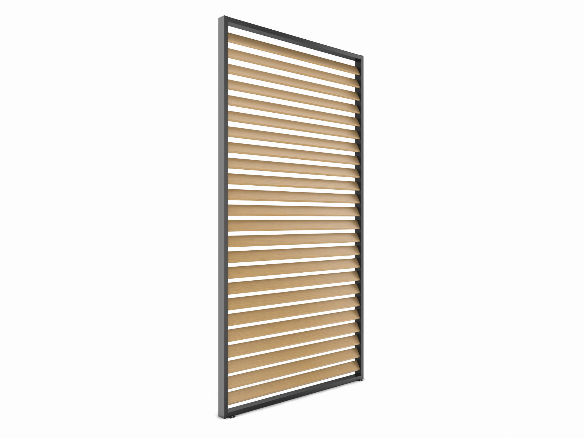 Panel żaluzjowy do pergoli 3m aluminiowy w kolorze drzewna