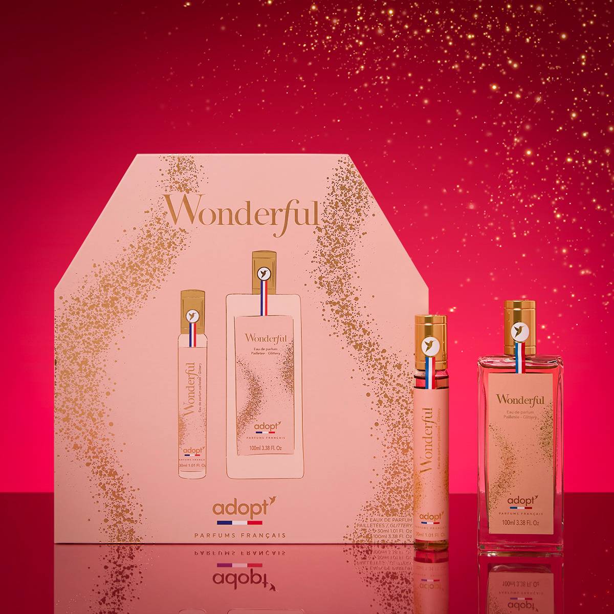 WonderfulCoffret eaux de parfums 30 ml et 100 ml